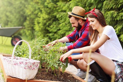 Charity reuse partnerships for garden items and surplus materials